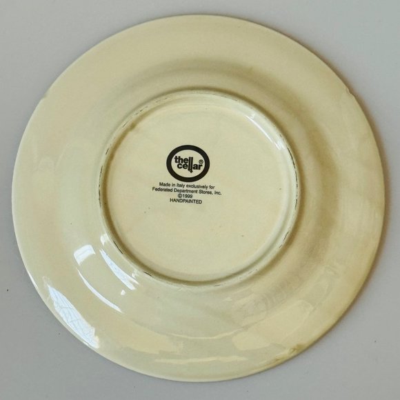 Plate THE CELLER LEAVES Dessert /Bread pates iridescent - Picture 2 of 4